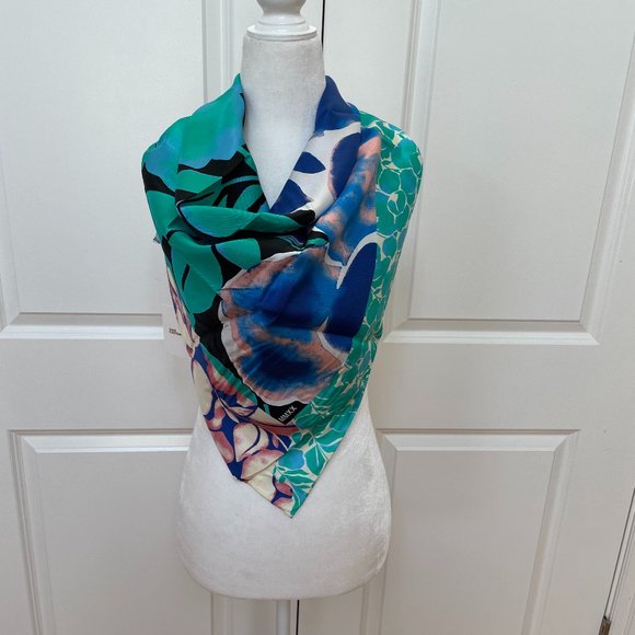 Printed Silk-twill Scarf from DIANE VON FURSTENBERG